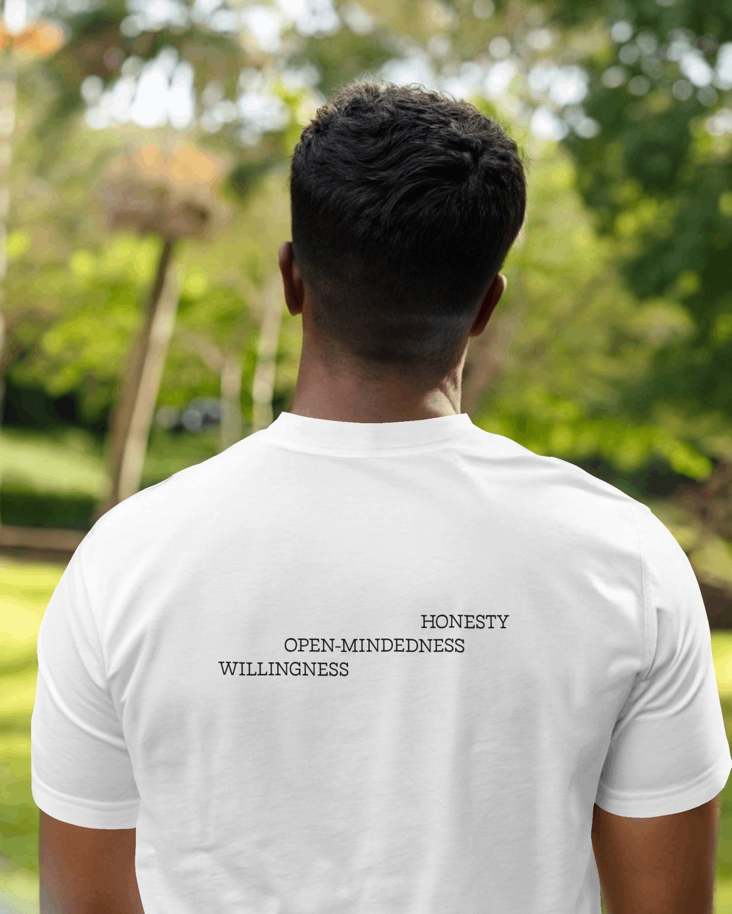 Honesty Open-Mindedness Willingness Short Sleeve T